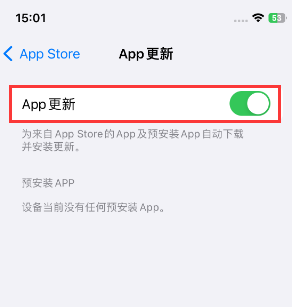 黄石港苹果15维修中心如何让iPhone15APP自动更新