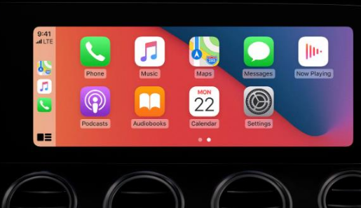 黄石港apple维修网点分享如何将iPhone连接到CarPlay 